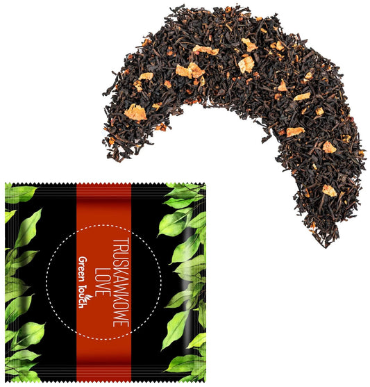 Herbata czarna Truskawkowe love w saszetce