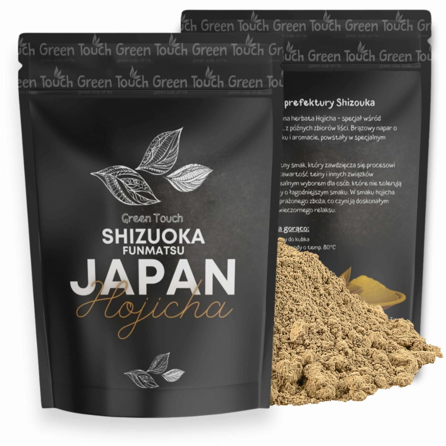 Hojicha Shizuoka Japan 100 g - sproszkowana japońska zielona herbata