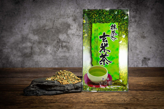 Matcha Iri Genmaicha 70 g herbata japońska Bancha z dodatkiem prażonego ryżu oraz matchy