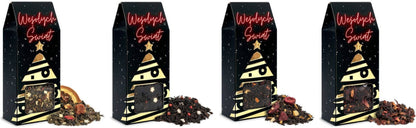 Zestaw świątecznych herbat w pudełkach 4szt.