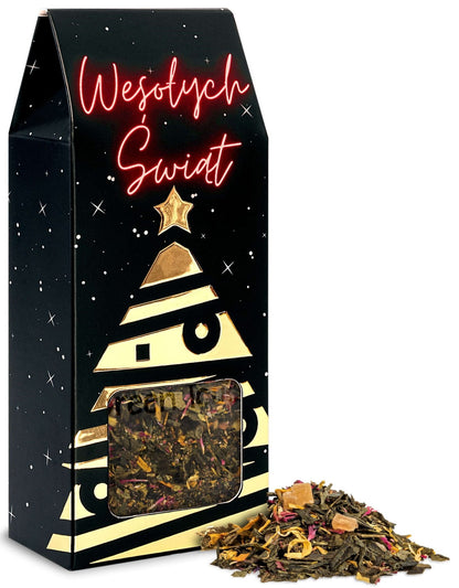 Herbata świąteczna w pudełku na prezent - Rajski ptak 60 g