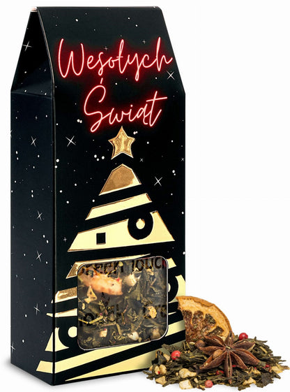 Herbata świąteczna w pudełku na prezent - Zimowa opowieść 60 g