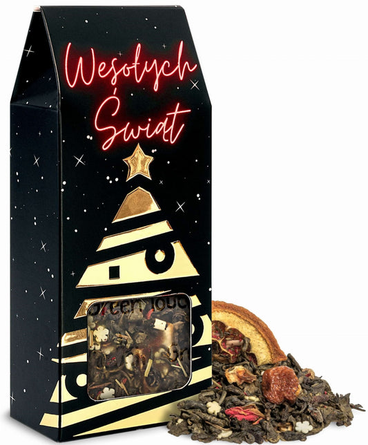 Herbata świąteczna w pudełku na prezent - Zimowy czar 60 g