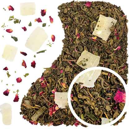 Aloe Vera 50 g herbata zielona z aloesem, pokrzywą i płatkami róży