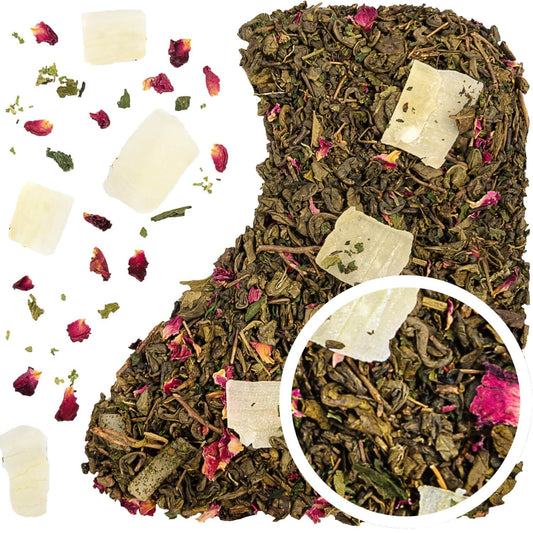 Aloe Vera 50 g herbata zielona z aloesem, pokrzywą i płatkami róży