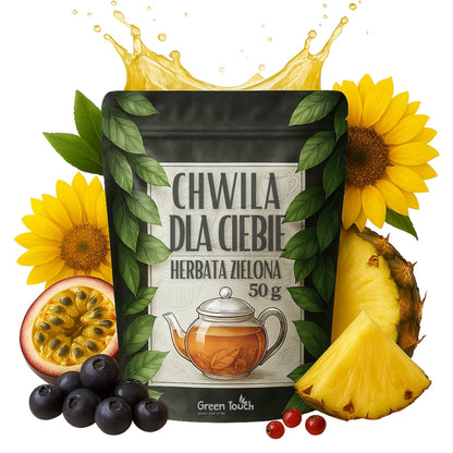 Chwila dla Ciebie 50 g herbata zielona z marakują, acai i ananasem