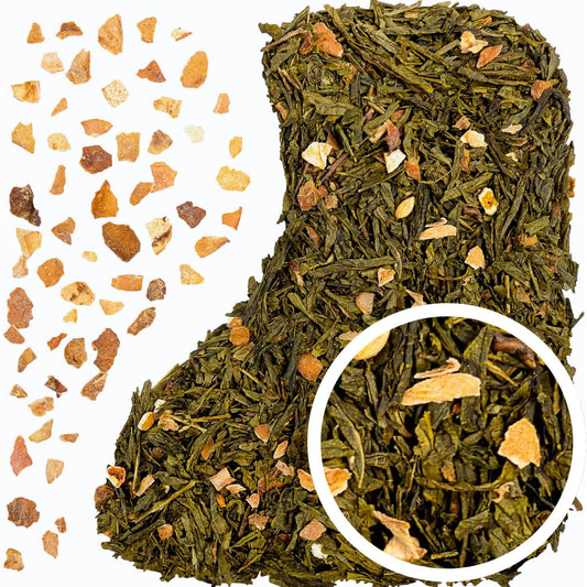 Cytrynowa 50 g herbata zielona z cytryną – świeża i orzeźwiająca