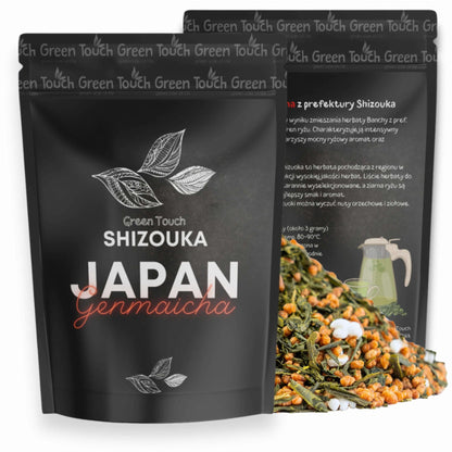 Genmaicha Shizuoka 100 g - japońska zielona herbata z prażonym ryżem