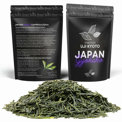 Gyokuro japońskie Kyoto Uji 80 g – cienowana japońska zielona herbata o smaku umami