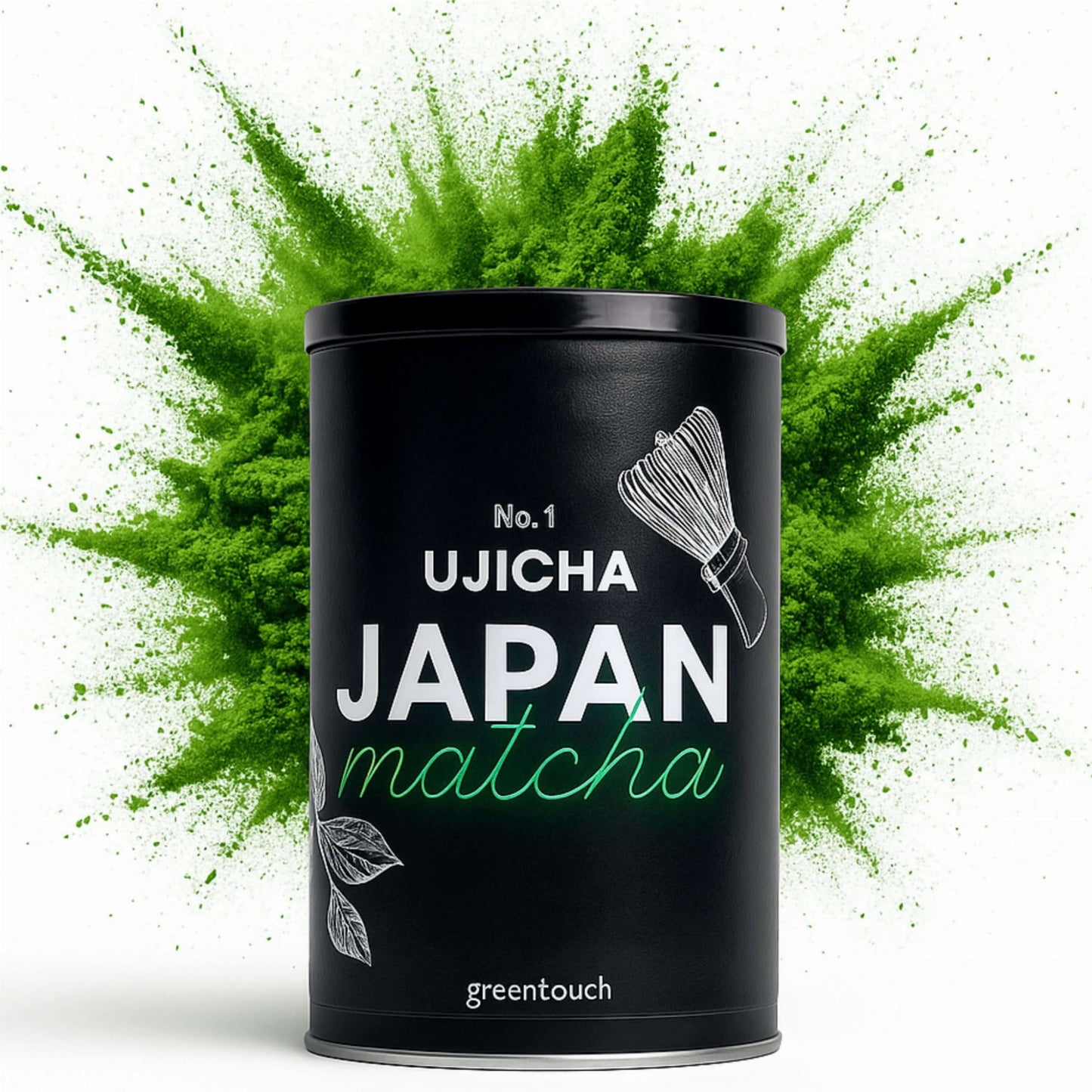 Matcha japońska premium+ No. 1 Ujicha Uji Kyoto 80 g Green Touch