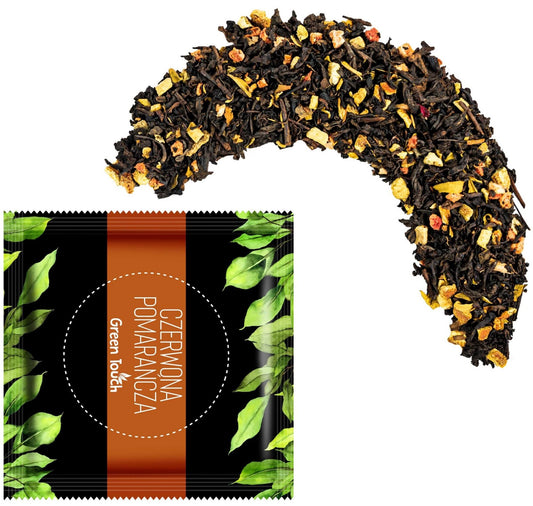 Herbata czerwona "Czerwona pomarańcza" w saszetce