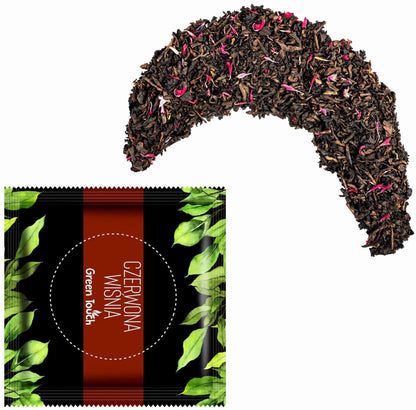 Herbata czerwona "Czerwona wiśnia" w saszetce