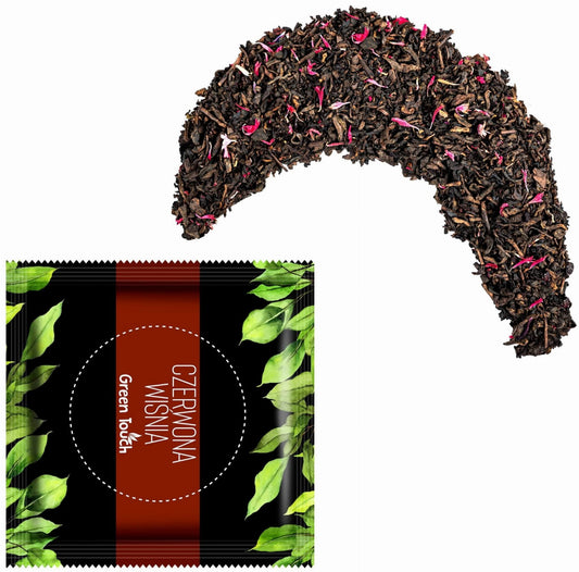 Herbata czerwona "Czerwona wiśnia" w saszetce