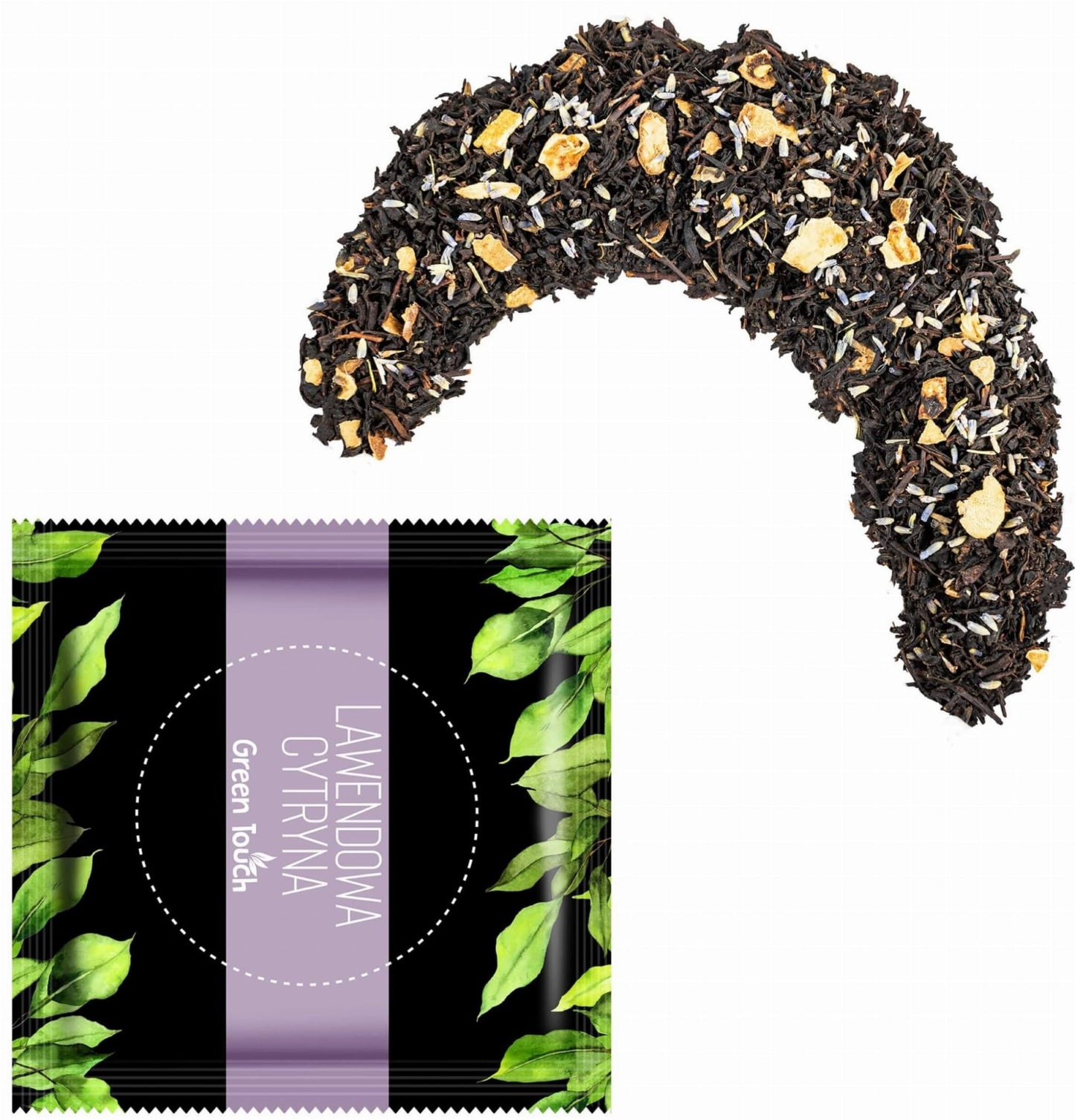 Herbata czarna Lawendowa cytryna w saszetce