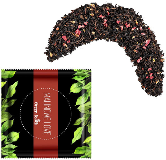 Herbata czarna Malinowe love w saszetce