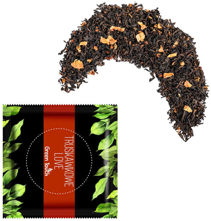 Herbata czarna Truskawkowe love w saszetce