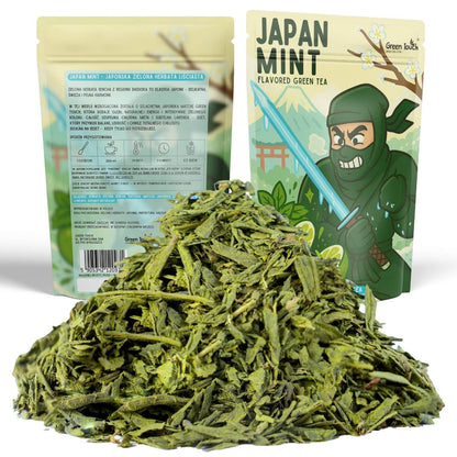 Japan Mint 50 g - herbata zielona japońska Shizuoka matcha mięta lawenda