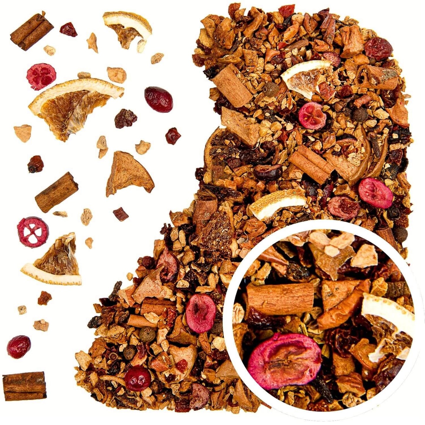 Jabłkowy Cydr 50 g - herbata owocowa z jabłkiem, cynamonem i imbirem