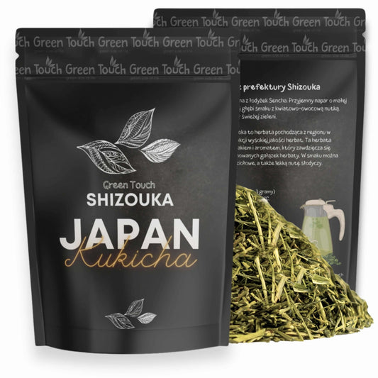 Kukicha Shizuoka 100 g - japońska zielona herbata z łodyżek Sencha