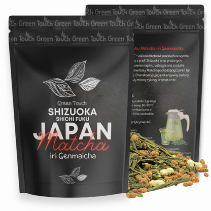 Matcha iri Genmaicha Schichi Fuku 100 g - japońska zielona herbata