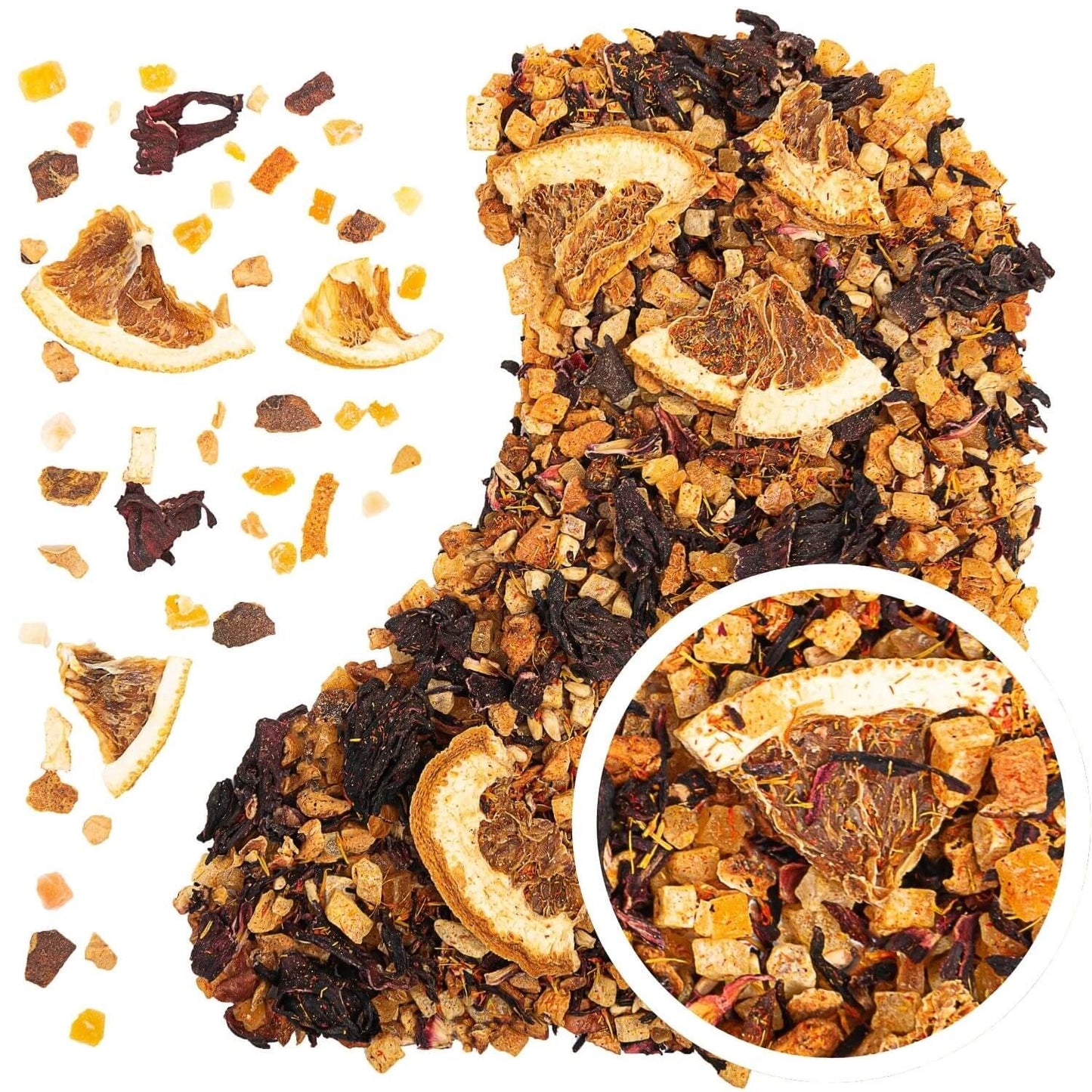 Ogrody Edenu 50 g - herbata owocowa z mango, papają i skórką granatu