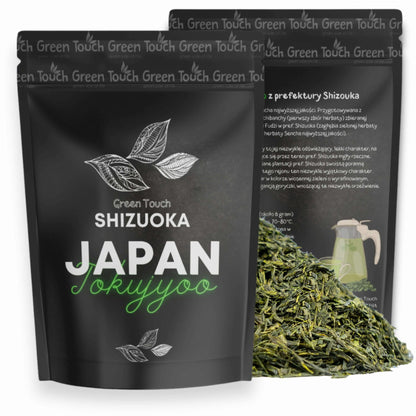 Sencha Tokujyoo Shizuoka 100 g – japońska herbata o kremowym finiszu